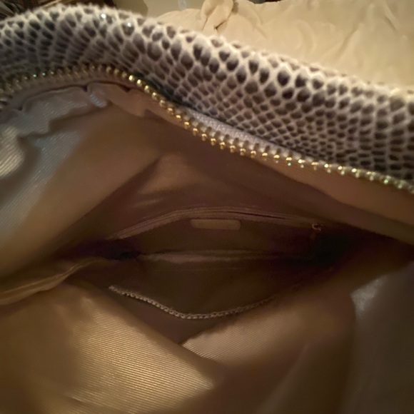 Nico & Olive Faux Snake Skin Clutch, Crossbody Bag - Picture 5 of 13